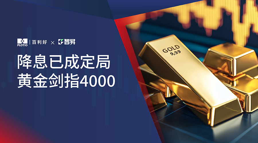 【议息专题】降息已成定局 黄金剑指4000 - Plotio