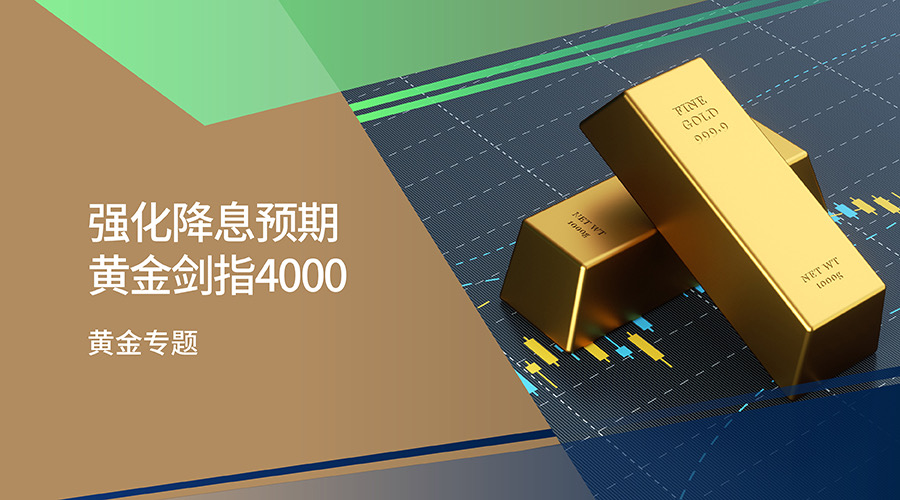 【Gold Special Report】Strengthened Rate Cut Expectations   Gold Sets Sights on 4000 - Plotio